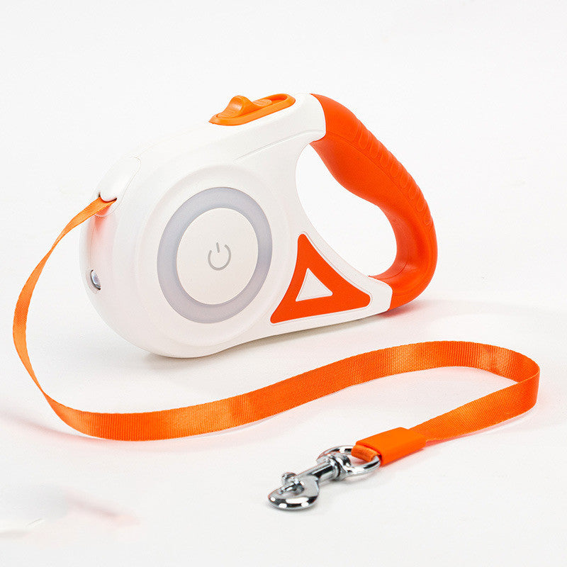 Retractable Dog Leash with Collar