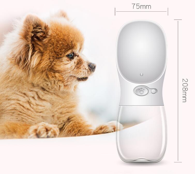 Portable Dog Water Bottle for Outdoor Walking & Travel