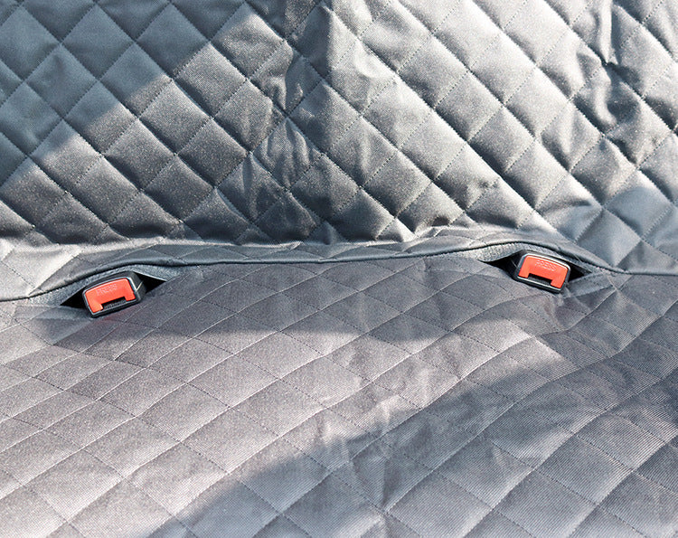 Dog Car Seat Cover Hammock with Mesh, Zipper & Pocket