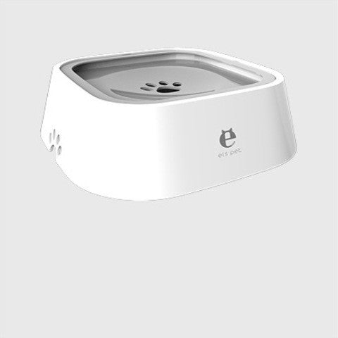 1.5L Anti-Overflow Slow Feeder Pet Water Bowl