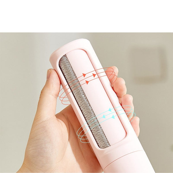 2-in-1 Reusable Pet Hair Remover Brush for Cats & Dogs