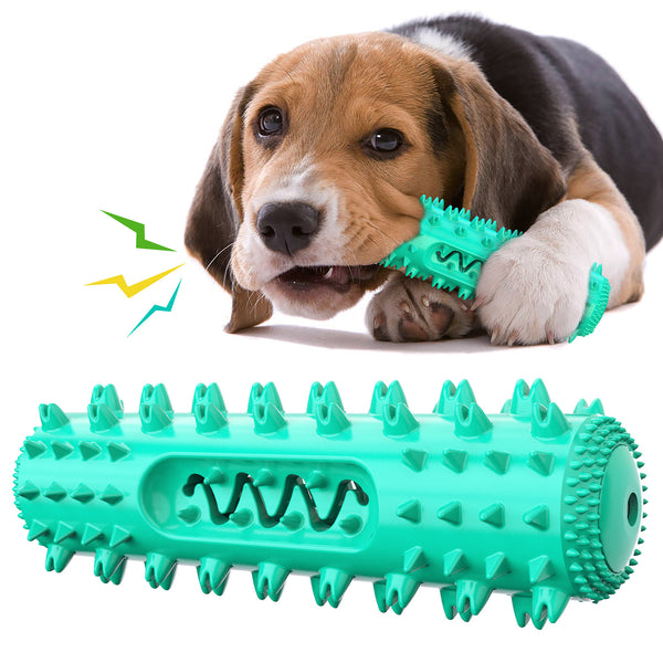 Vocal Pet Dog Teething Stick & Toothbrush