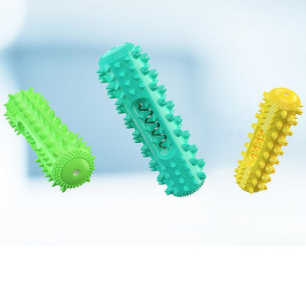 Vocal Pet Dog Teething Stick & Toothbrush