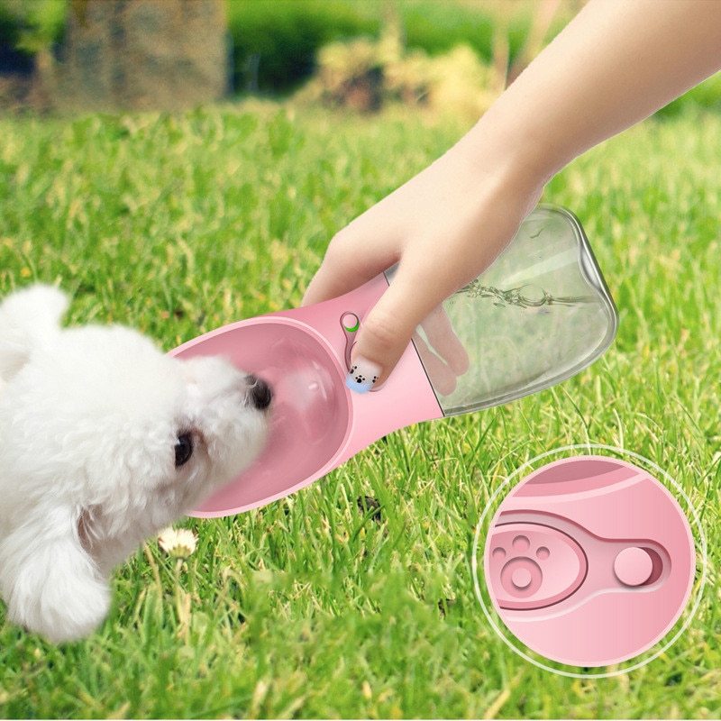 Portable Dog Water Bottle for Outdoor Walking & Travel