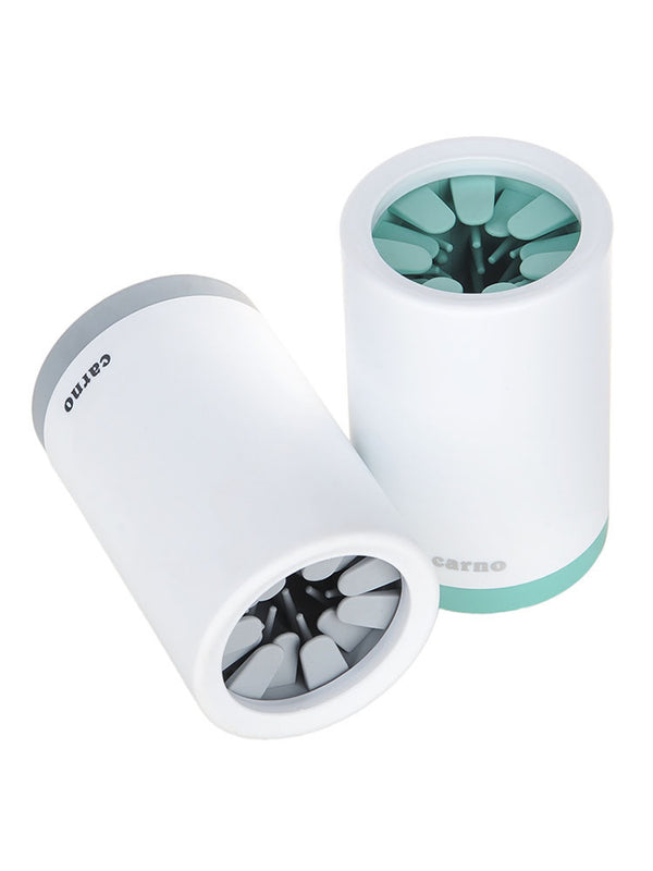 Portable Silicone Pet Paw Cleaner Cup with Soft Comb for Easy Paw Cleaning