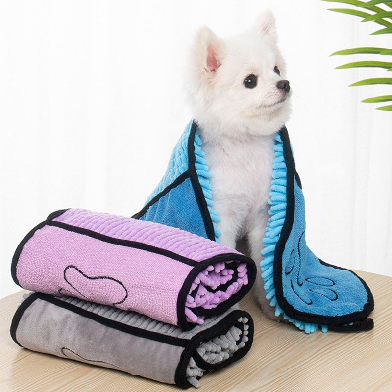 Super Absorbent Dog & Cat Bath Towel