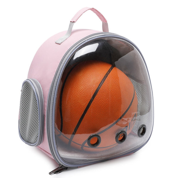 Transparent Pet Backpack Carrier for Hamsters, Guinea Pigs, Rabbits, Sugar Gliders & Ferrets