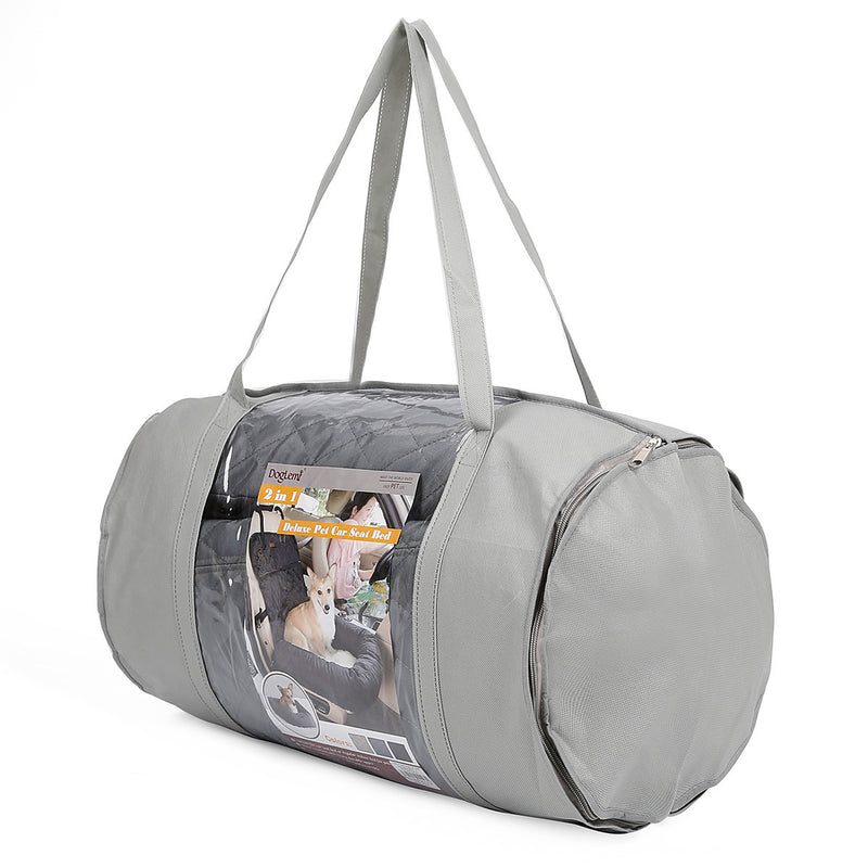 2-in-1 Pet Dog Carrier & Car Seat Pad