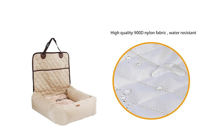 2-in-1 Pet Dog Carrier & Car Seat Pad