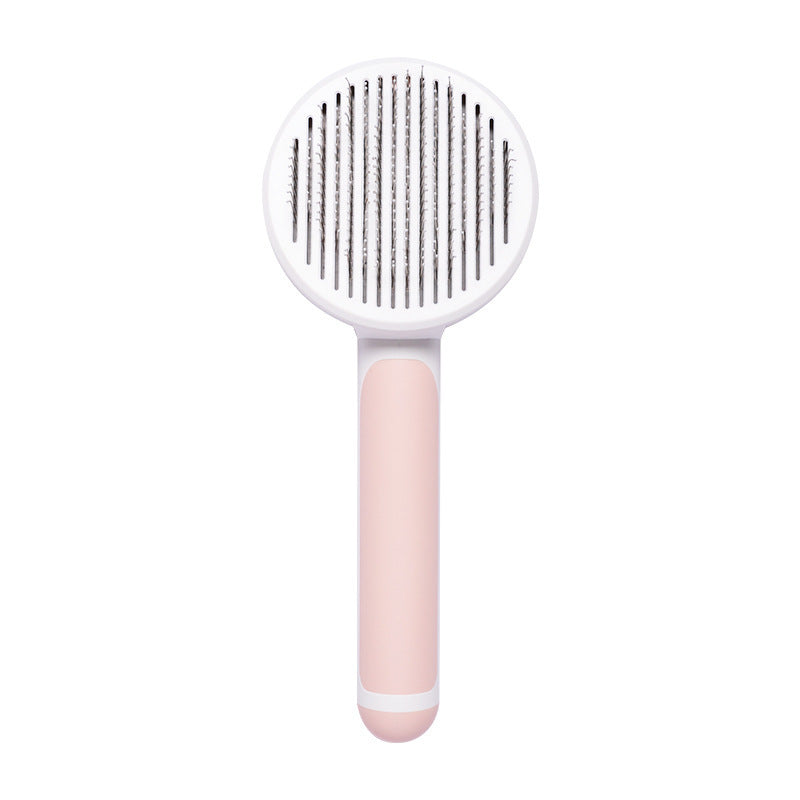 Self-Cleaning Cat Brush for Hair Removal