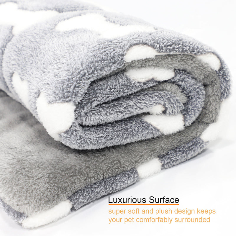 Self-Warming Reversible Pet Bed Mat for Dogs & Cats