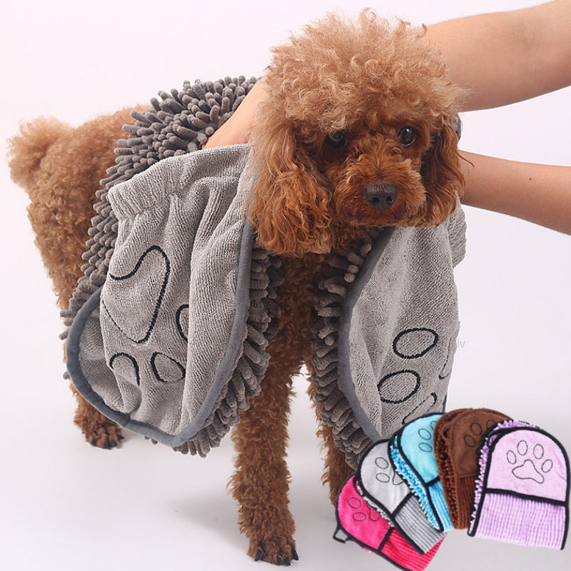Super Absorbent Dog & Cat Bath Towel