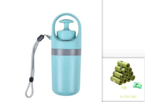 Portable Dog Pooper Scooper with Poop Bag Dispenser