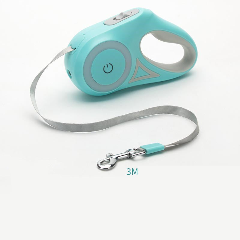 Retractable Dog Leash with Collar