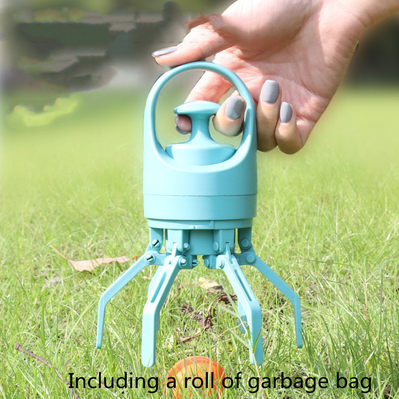 Portable Dog Pooper Scooper with Poop Bag Dispenser