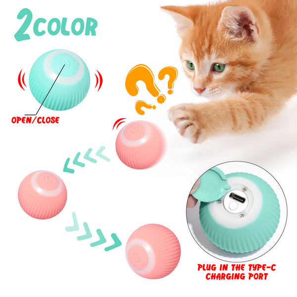 Automatic Rolling Cat Toy