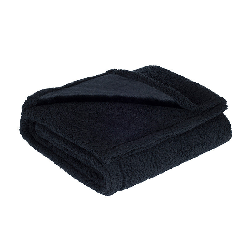 Soft Flannel Cotton Sherpa Pet Blanket for Dogs