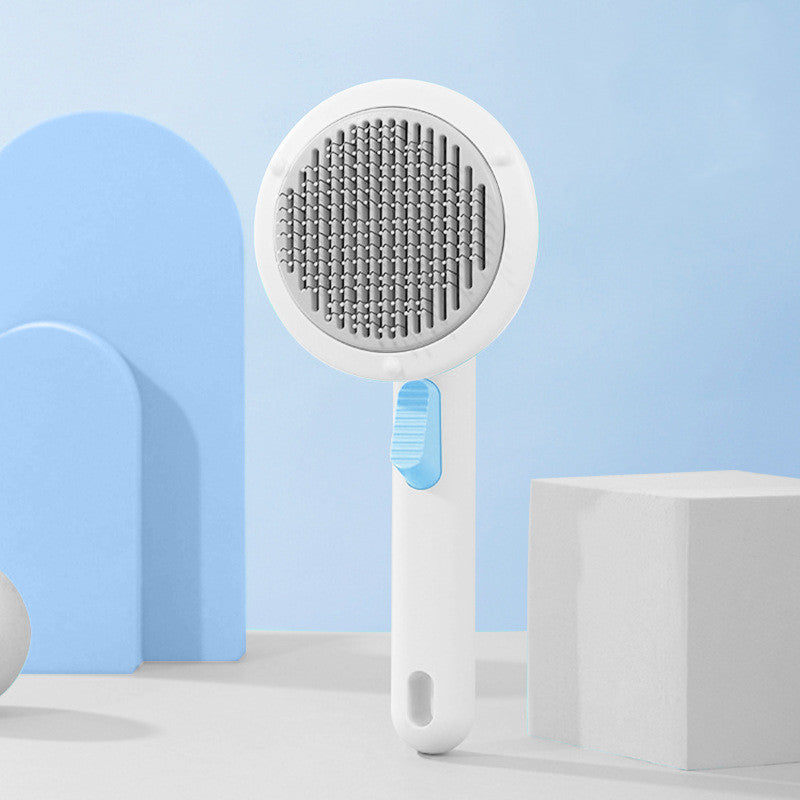 Self-Cleaning Cat Brush for Hair Removal