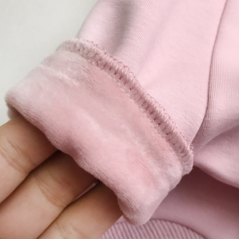 Matching Parent-Child Sweater Set for Pet Owners
