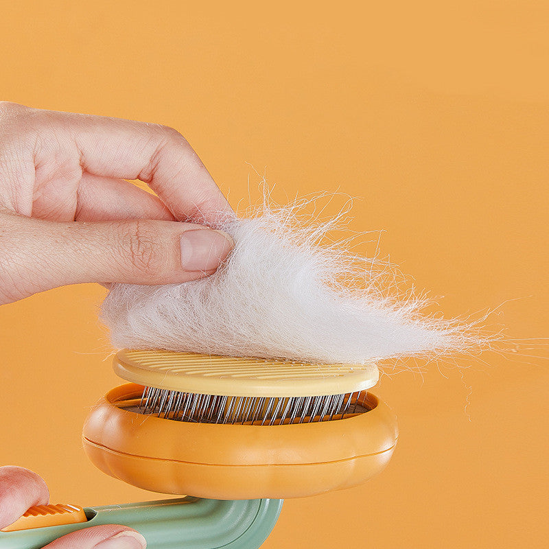 Self-Cleaning Cat Brush for Hair Removal