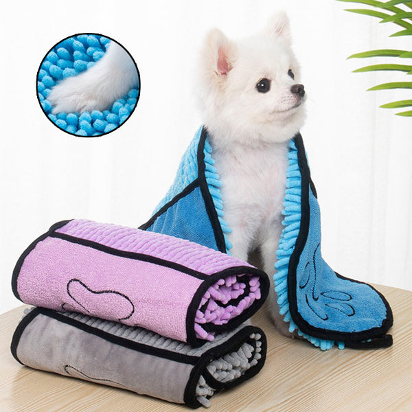 Super Absorbent Dog & Cat Bath Towel