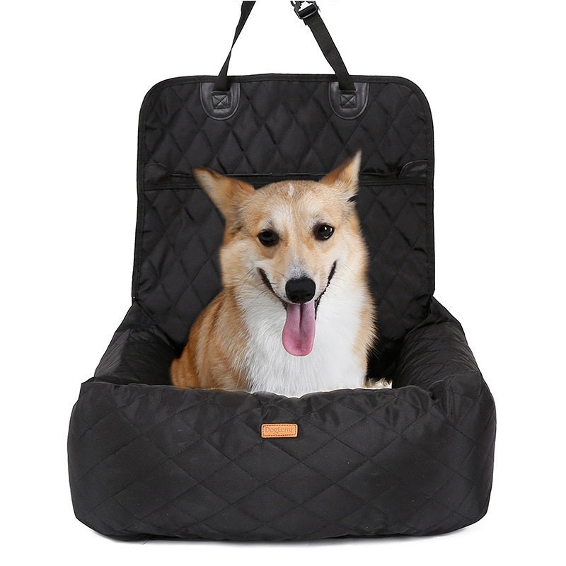 2-in-1 Pet Dog Carrier & Car Seat Pad
